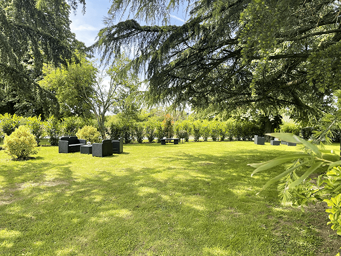 Jardin Mary d'Arvigny salles de réception Seine-et-Marne